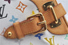 Auth Louis Vuitton Monogram Multicolor Claudia Hand Bag White M40193 LV 8052B