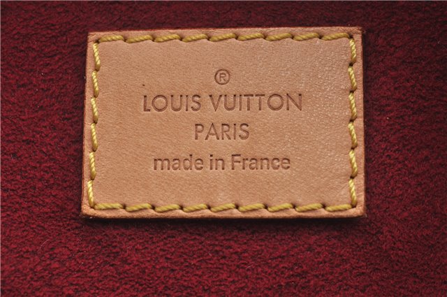 Auth Louis Vuitton Monogram Multicolor Claudia Hand Bag White M40193 LV 8052B
