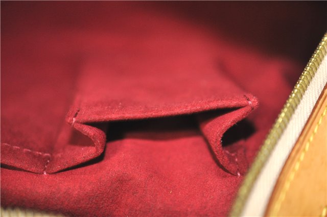 Auth Louis Vuitton Monogram Multicolor Claudia Hand Bag White M40193 LV 8052B