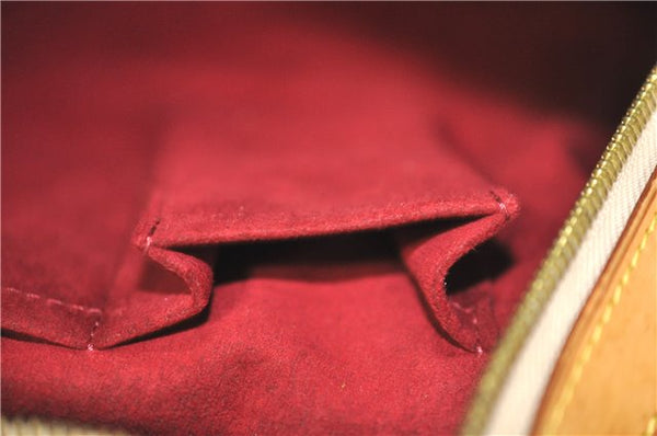 Auth Louis Vuitton Monogram Multicolor Claudia Hand Bag White M40193 LV 8052B