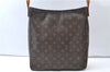 Authentic Louis Vuitton Monogram Looping GM Shoulder Bag M51145 LV 8052E