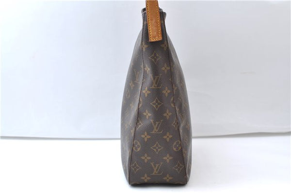 Authentic Louis Vuitton Monogram Looping GM Shoulder Bag M51145 LV 8052E