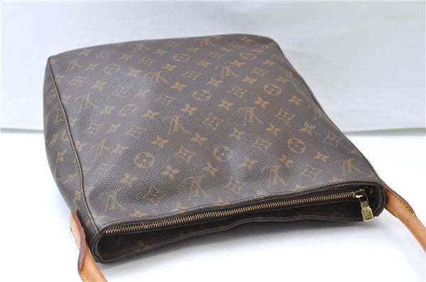 Authentic Louis Vuitton Monogram Looping GM Shoulder Bag M51145 LV 8052E