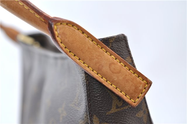 Authentic Louis Vuitton Monogram Looping GM Shoulder Bag M51145 LV 8052E