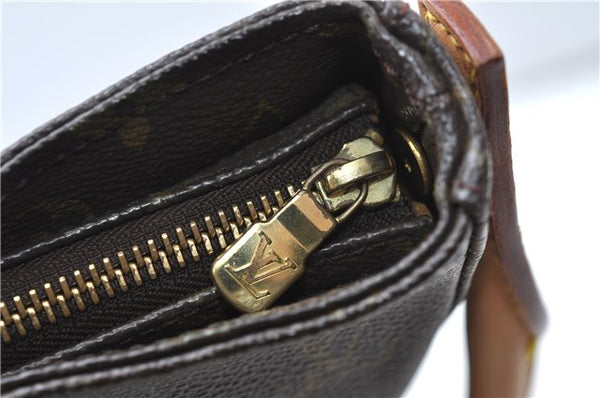 Authentic Louis Vuitton Monogram Looping GM Shoulder Bag M51145 LV 8052E