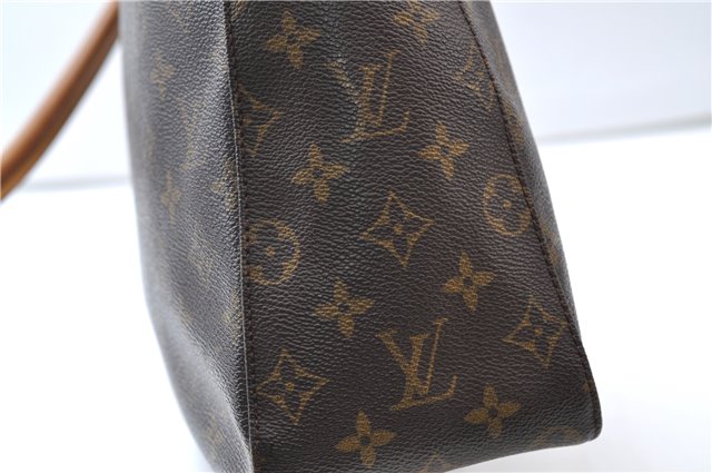 Authentic Louis Vuitton Monogram Looping GM Shoulder Bag M51145 LV 8052E