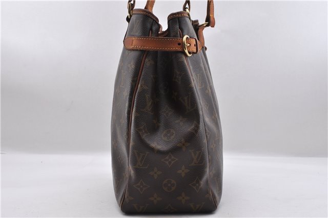 Authentic LOUIS VUITTON Monogram Batignolles Vertical Tote Bag M51153 LV 8053C