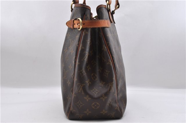 Authentic LOUIS VUITTON Monogram Batignolles Vertical Tote Bag M51153 LV 8053C