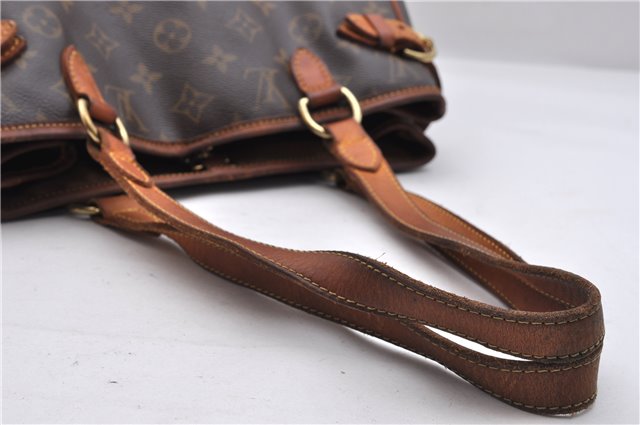 Authentic LOUIS VUITTON Monogram Batignolles Vertical Tote Bag M51153 LV 8053C