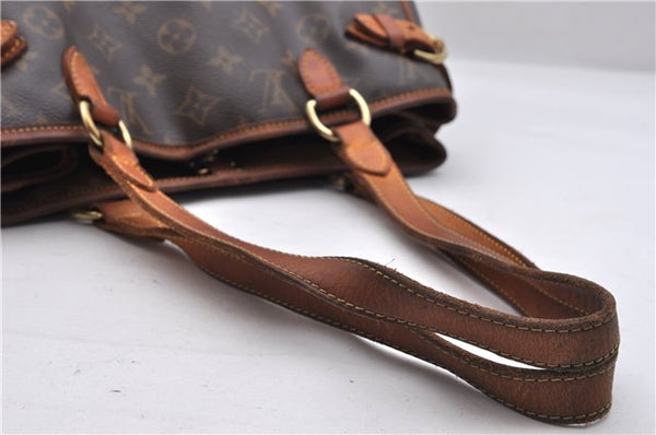 Authentic LOUIS VUITTON Monogram Batignolles Vertical Tote Bag M51153 LV 8053C
