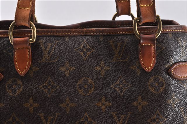 Authentic LOUIS VUITTON Monogram Batignolles Vertical Tote Bag M51153 LV 8053C