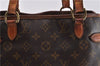 Authentic LOUIS VUITTON Monogram Batignolles Vertical Tote Bag M51153 LV 8053C