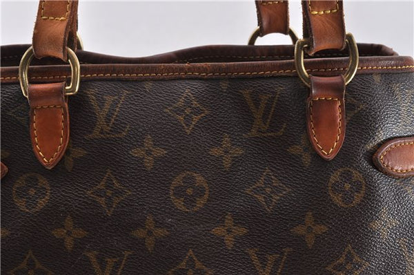 Authentic LOUIS VUITTON Monogram Batignolles Vertical Tote Bag M51153 LV 8053C