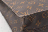 Authentic Louis Vuitton Monogram Sac Plat Hand Tote Bag M51140 LV 8053F