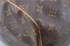 Authentic LOUIS VUITTON Monogram Sac Souple55 Hand Boston Bag M41622 LV 8054C