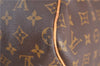 Authentic LOUIS VUITTON Monogram Sac Souple55 Hand Boston Bag M41622 LV 8054C