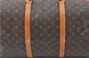 Authentic LOUIS VUITTON Monogram Sac Souple55 Hand Boston Bag M41622 LV 8054C