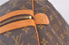 Authentic LOUIS VUITTON Monogram Sac Souple55 Hand Boston Bag M41622 LV 8054C