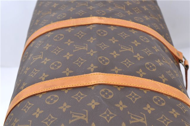 Authentic LOUIS VUITTON Monogram Sac Souple55 Hand Boston Bag M41622 LV 8054C