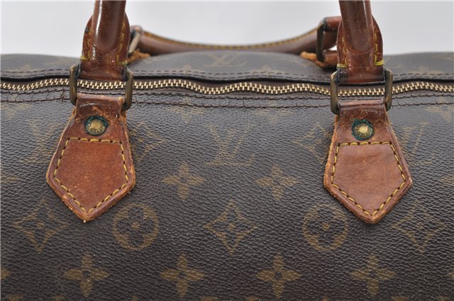 Authentic LOUIS VUITTON Monogram Speedy 40 Hand Bag M41522 LV 8055C