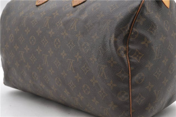 Authentic LOUIS VUITTON Monogram Speedy 40 Hand Bag M41522 LV 8055C