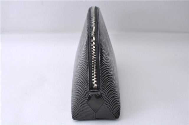 Auth Louis Vuitton Epi Electric Pochette Cosmetic Pouch Black M4064N LV 8055D