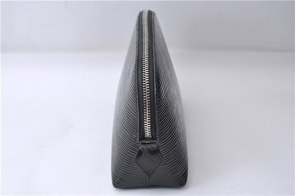Auth Louis Vuitton Epi Electric Pochette Cosmetic Pouch Black M4064N LV 8055D