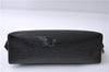 Auth Louis Vuitton Epi Electric Pochette Cosmetic Pouch Black M4064N LV 8055D