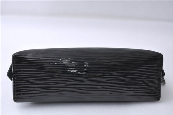 Auth Louis Vuitton Epi Electric Pochette Cosmetic Pouch Black M4064N LV 8055D