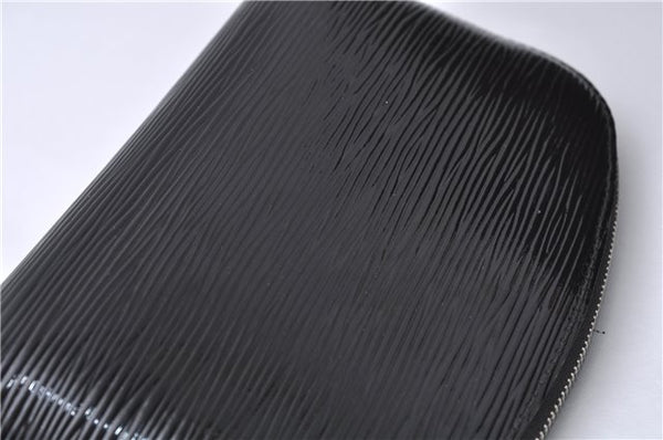 Auth Louis Vuitton Epi Electric Pochette Cosmetic Pouch Black M4064N LV 8055D