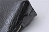 Auth Louis Vuitton Epi Electric Pochette Cosmetic Pouch Black M4064N LV 8055D