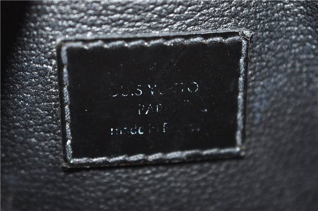 Auth Louis Vuitton Epi Electric Pochette Cosmetic Pouch Black M4064N LV 8055D