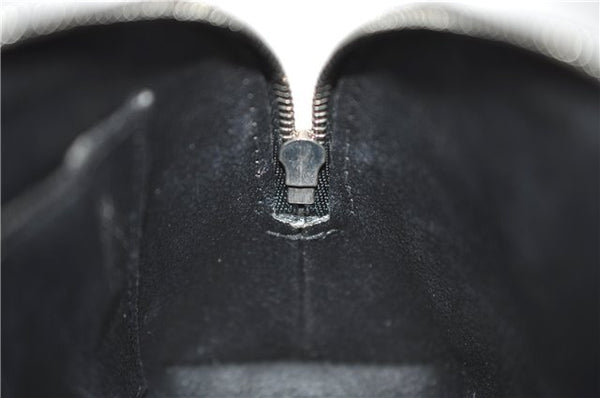 Auth Louis Vuitton Epi Electric Pochette Cosmetic Pouch Black M4064N LV 8055D