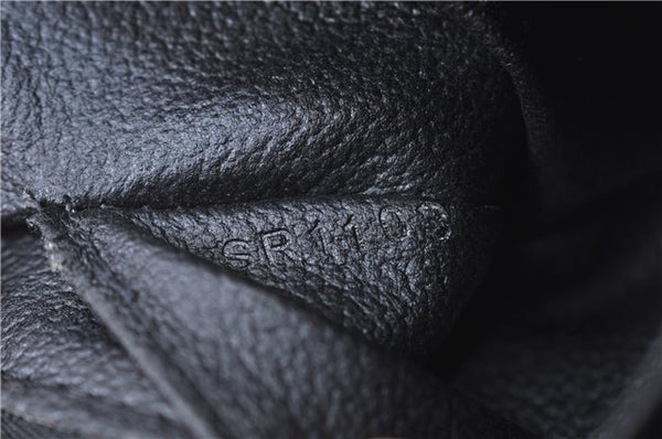 Auth Louis Vuitton Epi Electric Pochette Cosmetic Pouch Black M4064N LV 8055D