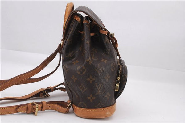 Authentic Louis Vuitton Monogram Montsouris PM Backpack M51137 LV 8057E