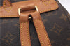 Authentic Louis Vuitton Monogram Montsouris PM Backpack M51137 LV 8057E