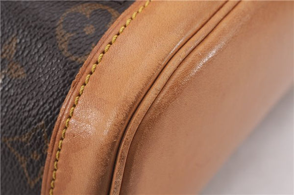 Authentic Louis Vuitton Monogram Montsouris PM Backpack M51137 LV 8057E