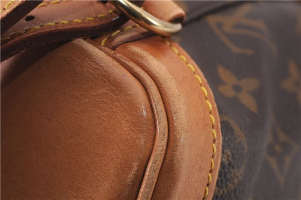 Authentic Louis Vuitton Monogram Montsouris PM Backpack M51137 LV 8057E