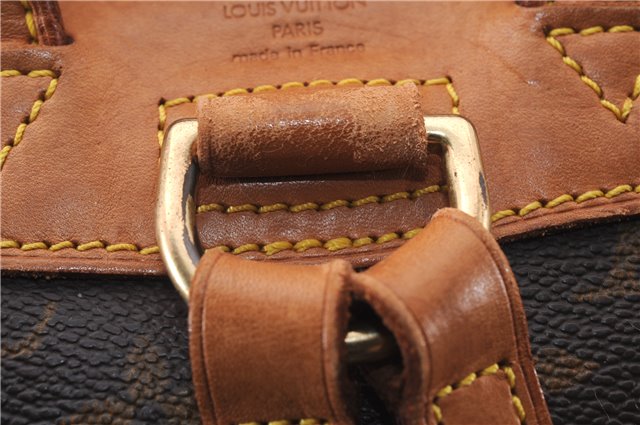 Authentic Louis Vuitton Monogram Montsouris PM Backpack M51137 LV 8057E