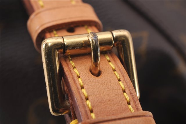 Authentic Louis Vuitton Monogram Montsouris PM Backpack M51137 LV 8057E