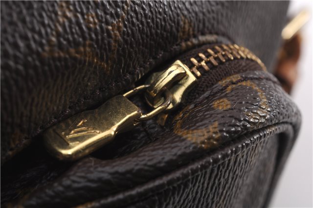 Authentic Louis Vuitton Monogram Montsouris PM Backpack M51137 LV 8057E