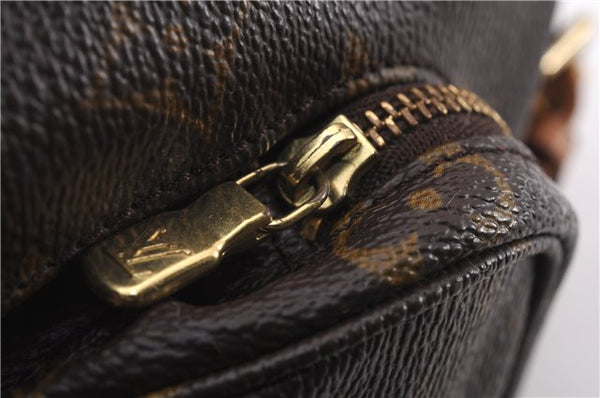 Authentic Louis Vuitton Monogram Montsouris PM Backpack M51137 LV 8057E