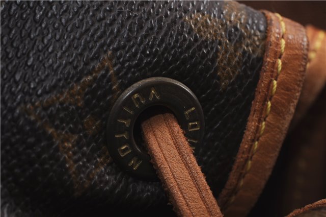 Authentic Louis Vuitton Monogram Montsouris PM Backpack M51137 LV 8057E