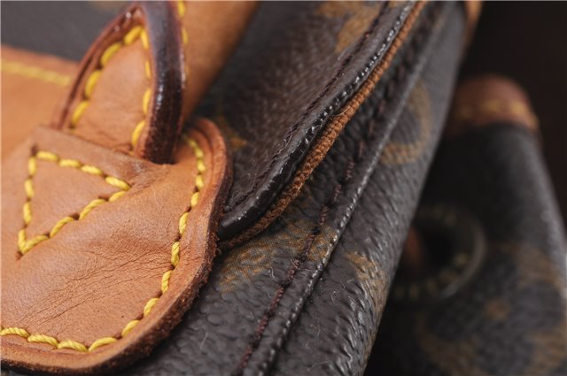 Authentic Louis Vuitton Monogram Montsouris PM Backpack M51137 LV 8057E