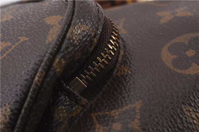 Authentic Louis Vuitton Monogram Montsouris PM Backpack M51137 LV 8057E