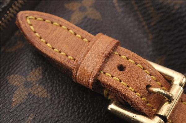 Authentic Louis Vuitton Monogram Montsouris PM Backpack M51137 LV 8057E