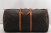 Authentic Louis Vuitton Monogram Keepall 55 Travel Boston Bag M41424 LV 8058F