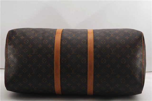 Authentic Louis Vuitton Monogram Keepall 55 Travel Boston Bag M41424 LV 8058F