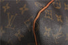 Authentic Louis Vuitton Monogram Keepall 55 Travel Boston Bag M41424 LV 8058F