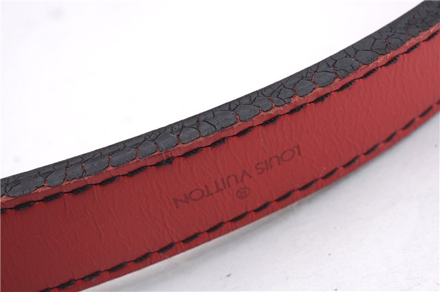 Authentic Louis Vuitton Epi Noe Shoulder Drawstring Bag Red M44007 LV 8059E